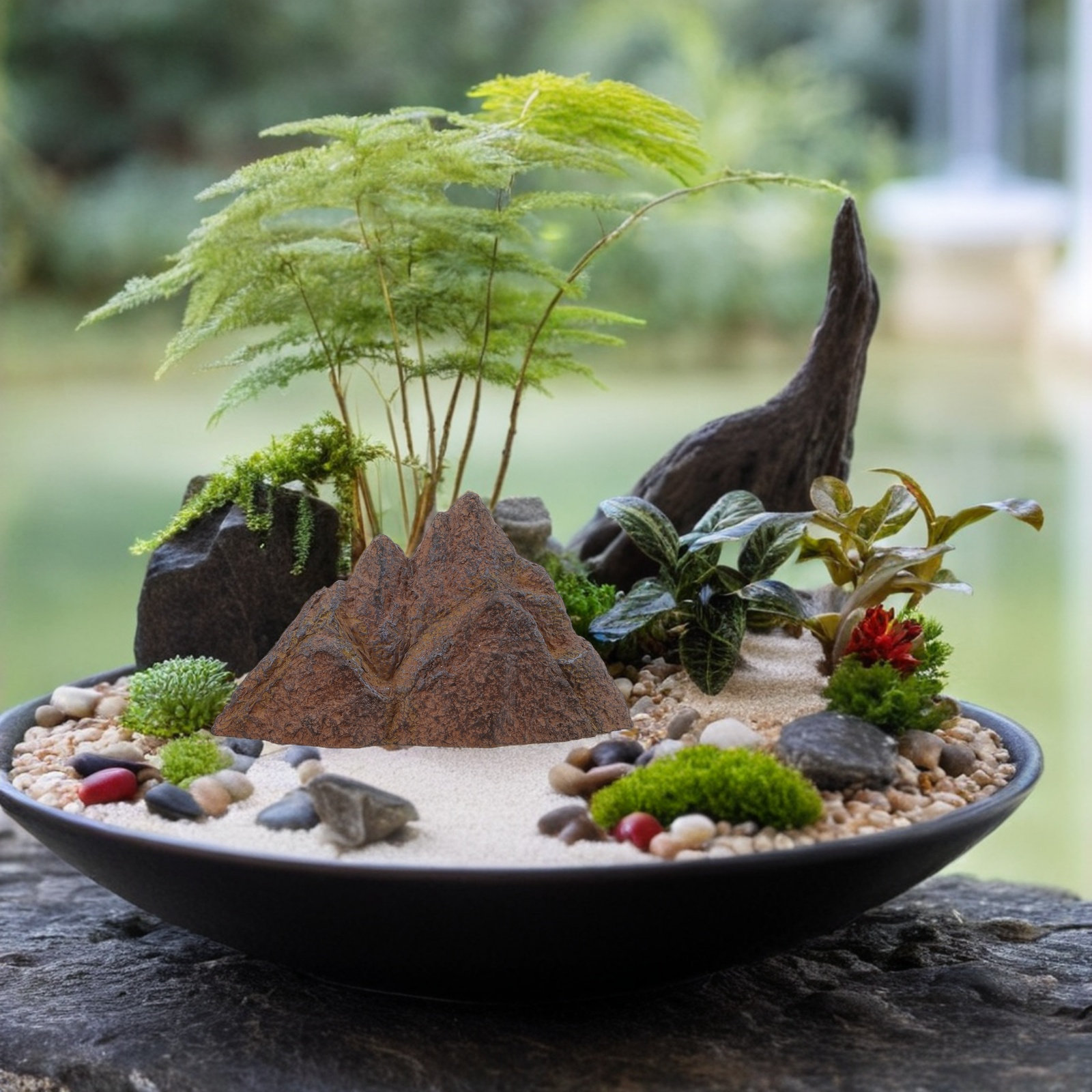 Mini Rockery Zen Garden Micro  - Mini Bonsai Zen Garden recension och pris