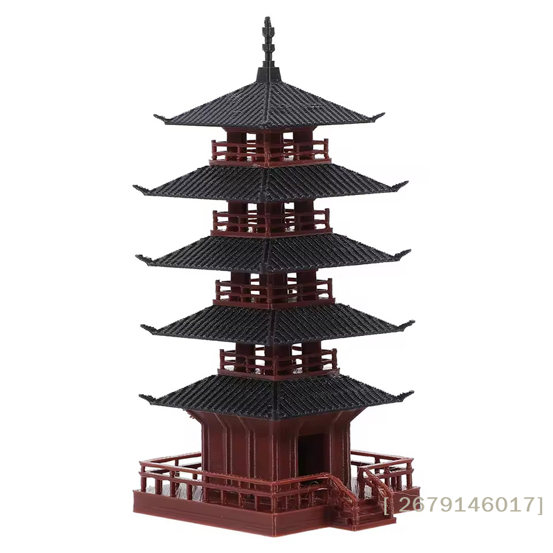 【YY26】Mini Pagoda Statue Chine - Mini Bonsai Zen Garden recension och pris