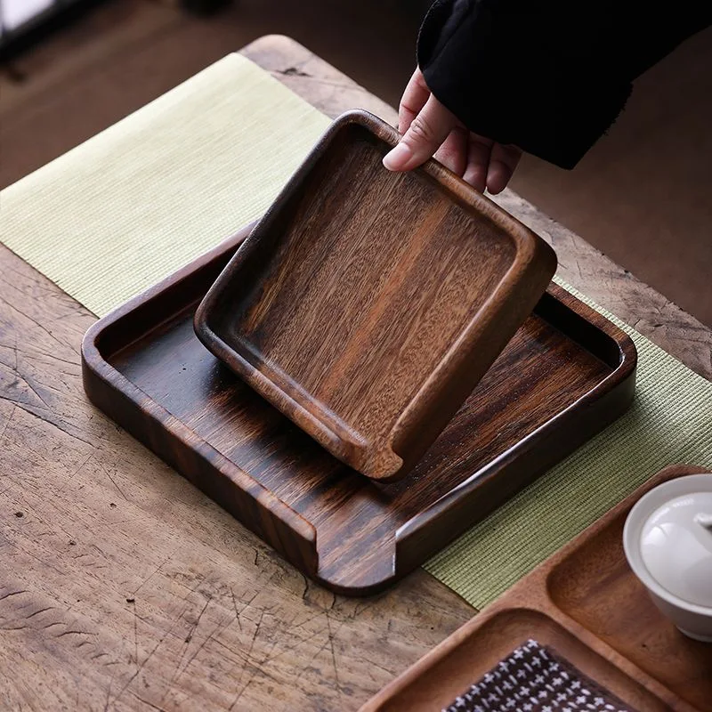 Walnut Wooden Food Tray, Puer  - Bonsai Garden Knife recension och pris