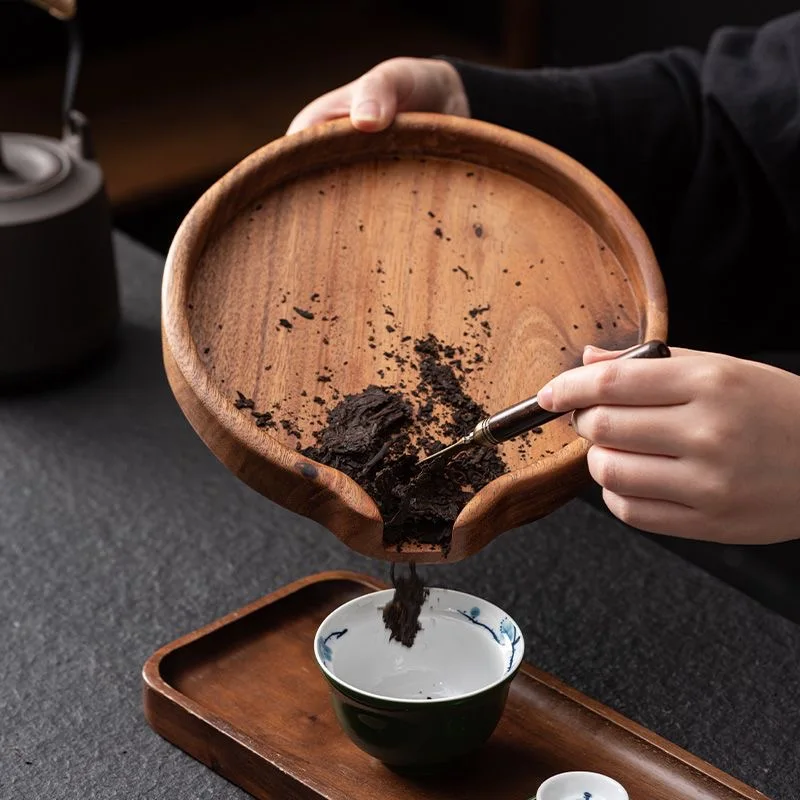 Walnut Wooden Food Tray, Puer  - Bonsai Garden Knife recension och pris
