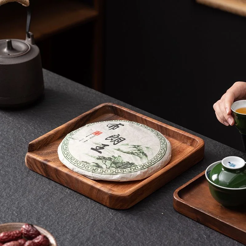 Walnut Wooden Food Tray, Puer  - Bonsai Garden Knife recension och pris