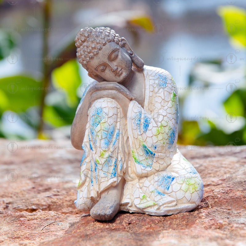 Mini Buddha Statue Ornament, N - Bonsai Garden Usa recension och pris