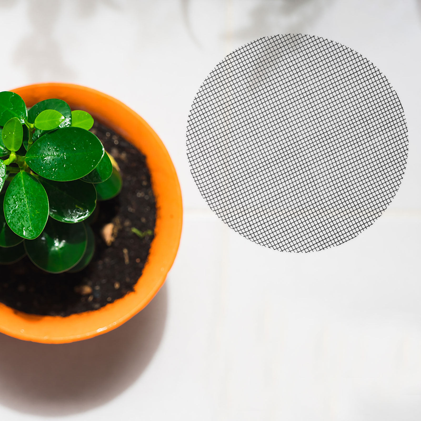 50Pcs Flower Pot Hole Mesh Pad - Bonsai Garden Usa recension och pris