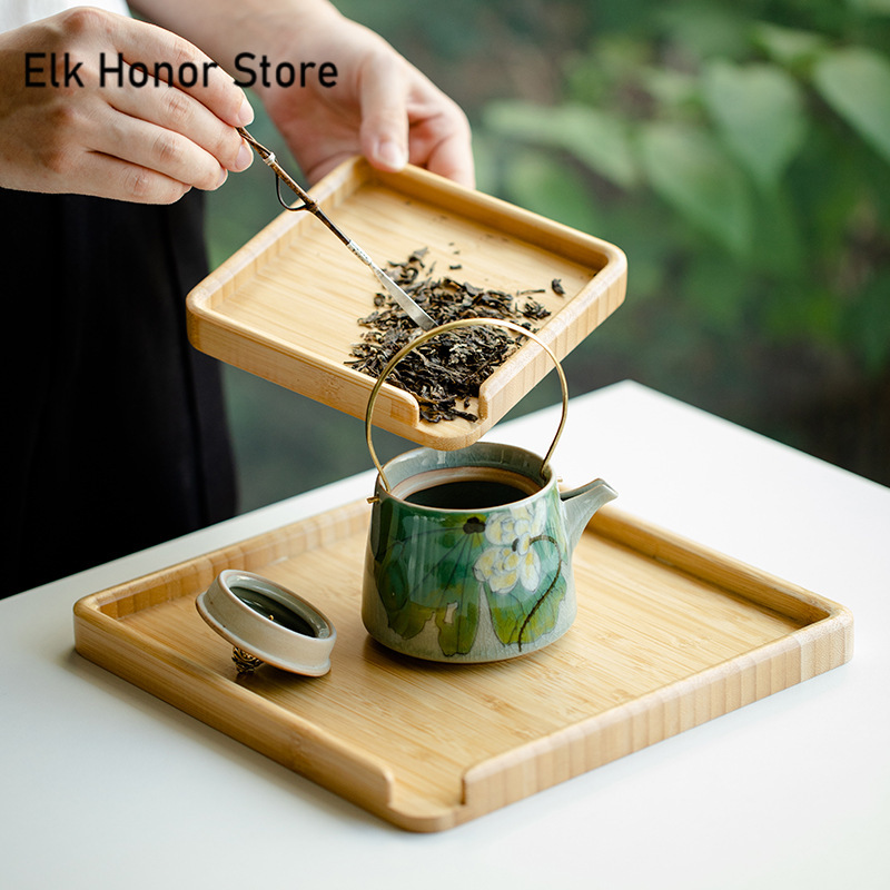 Chinese Bamboo Food Tray Puer  - Bonsai Garden Knife recension och pris