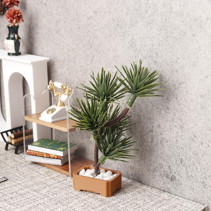 1Pcs 1/12 Dollhouse Simulation - Bonsai Garden Usa recension och pris