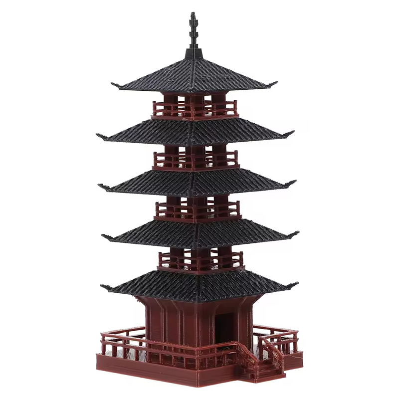 1Pcs Mini Pagoda Statue Chines - Mini Bonsai Zen Garden recension och pris