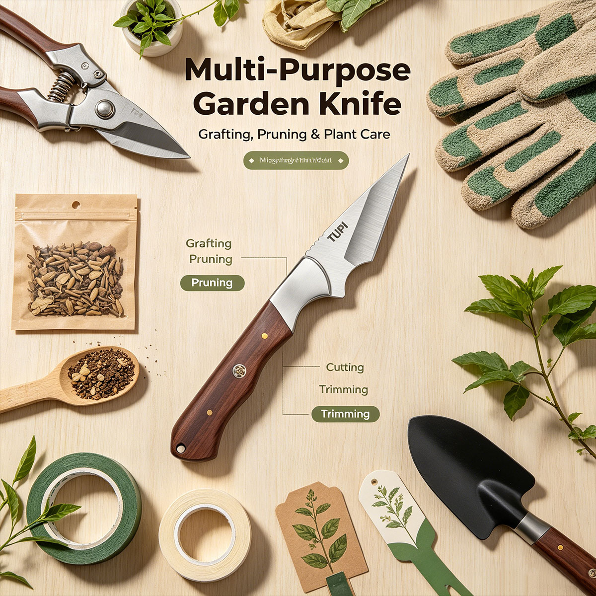 Garden Grafting Knife High Car - Bonsai Garden Knife recension och pris