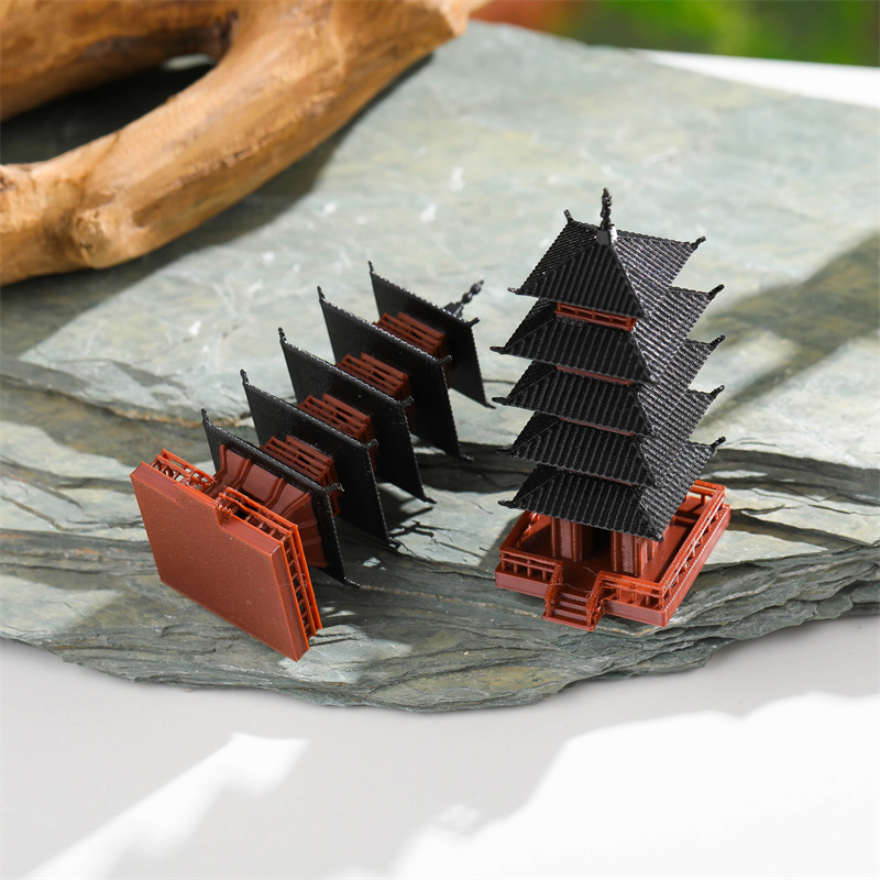 Mini Pagoda Statue Ancient Bui - Mini Bonsai Zen Garden recension och pris