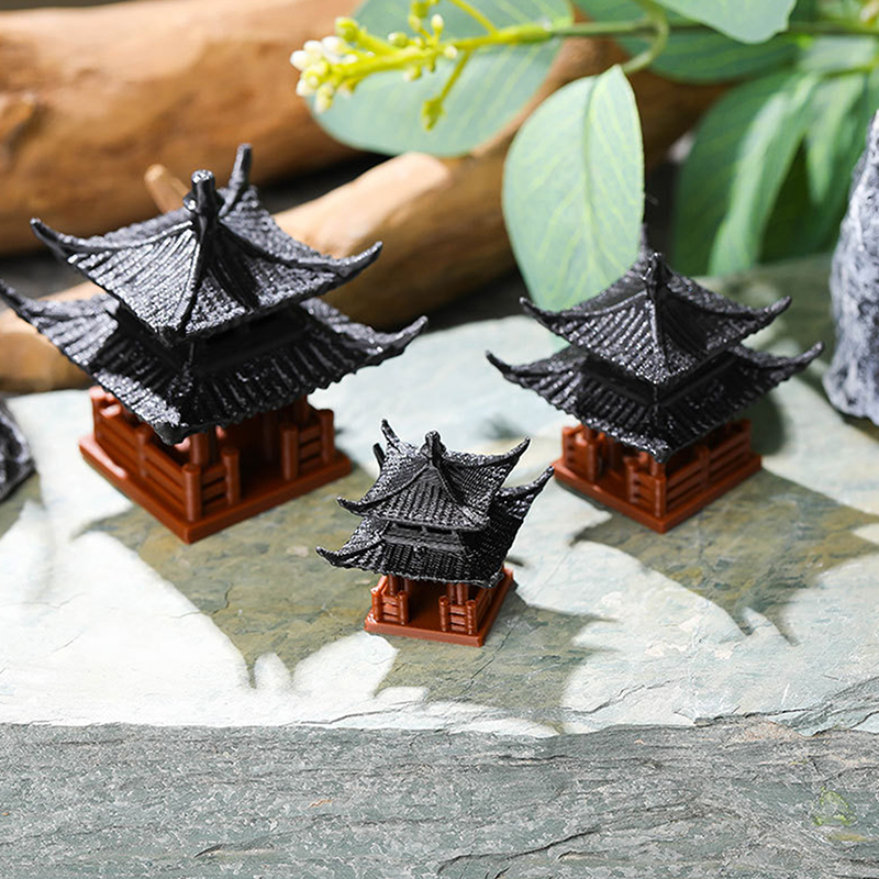 Mini Pagoda Statue Fairy Garde - Mini Bonsai Zen Garden recension och pris