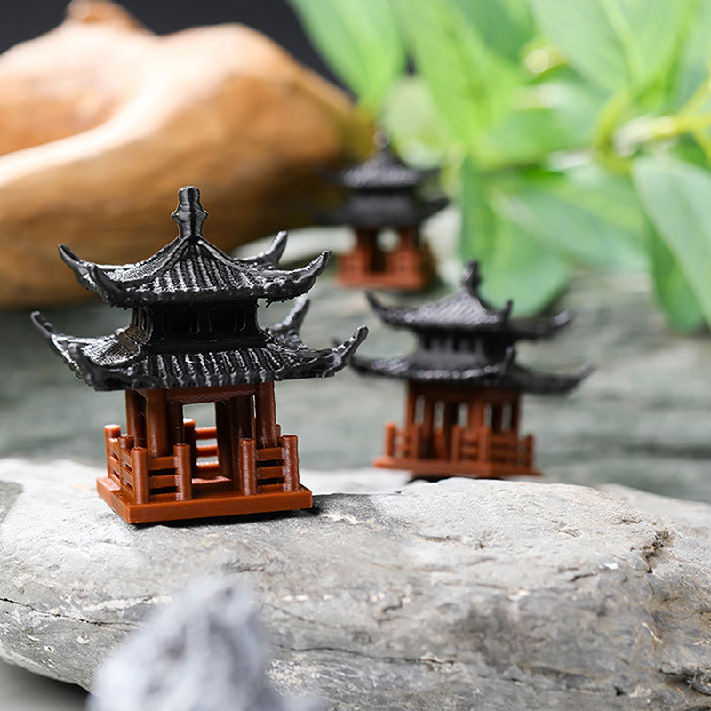 Mini Pagoda Statue Fairy Garde - Mini Bonsai Zen Garden recension och pris