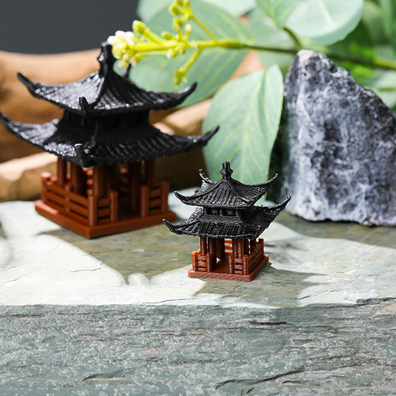 Mini Pagoda Statue Fairy Garde - Mini Bonsai Zen Garden recension och pris