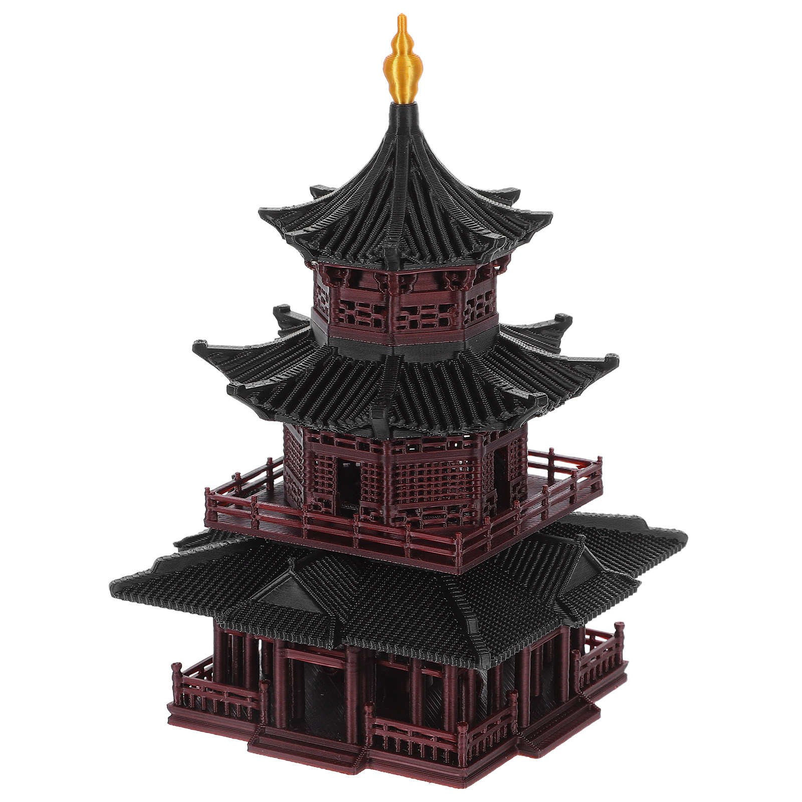 Handmade Asian Zen Pagoda Scul - Mini Bonsai Zen Garden recension och pris